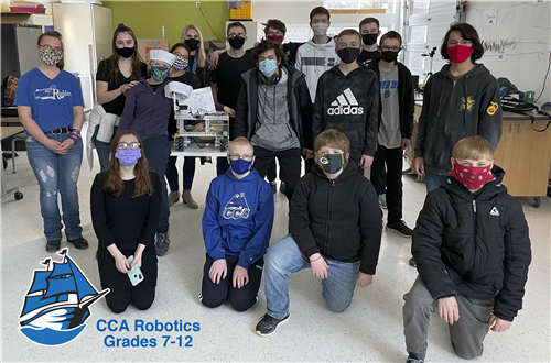 robotics team photo 